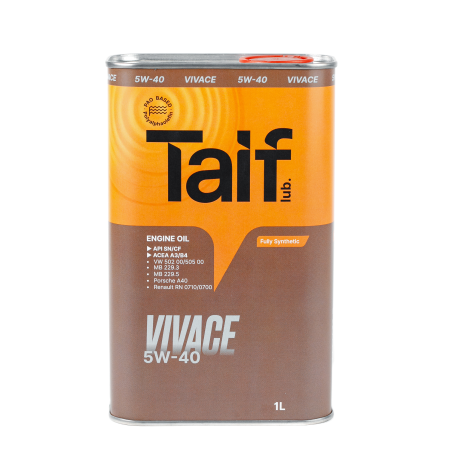 TAIF VIVACE 5W-40  (60 литров)