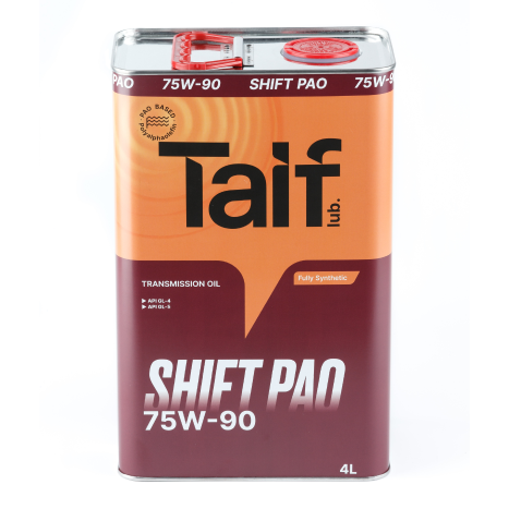 TAIF SHIFT GL-4/GL-5 PAO 75W-90 (4 литра (black))